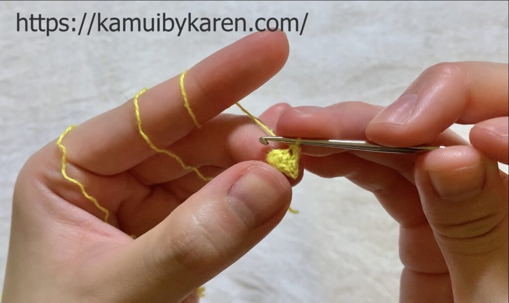 how to crochet flower (easy) (video)- Kamui by Karen