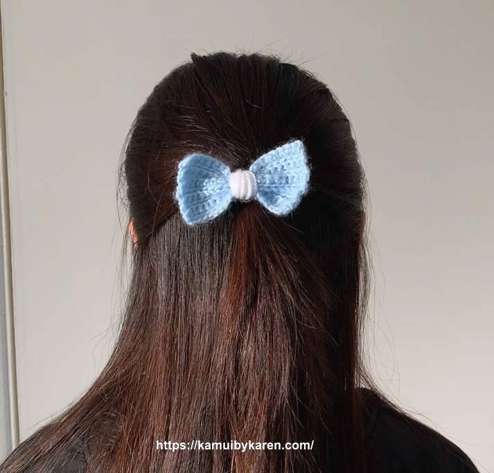 Crochet Beginner Tutorial - Crochet Bow (Single Crochet Only Pattern)