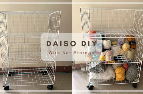 DIY Wire Mesh Shelf Storage, Easy & Cheap | Daiso