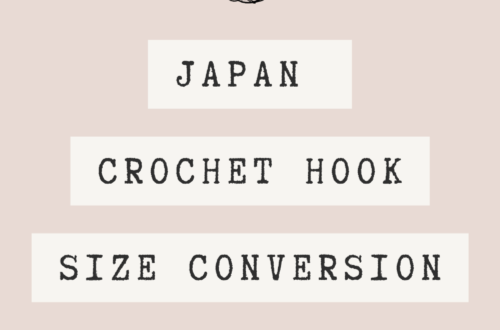 Japan Crochet Hook Size Conversion